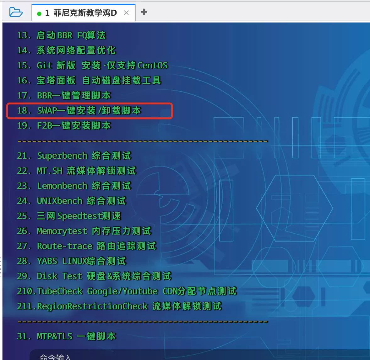 添加 SWAP 虚拟内存-厦门腾空互联厦门腾空互联