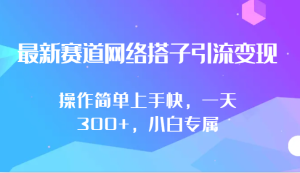 最新赛道网络搭子引流变现!!操作简单上手快，一天300+，小白专属-网站游戏源码-黑科技工具分享-www.0592tk.cn-厦门腾空互联