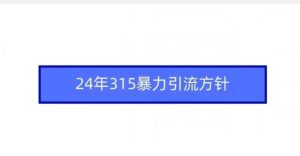 24年315暴力引流方针-网站游戏源码-黑科技工具分享-www.0592tk.cn-厦门腾空互联
