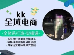 KK全域电商，全体系打造实操课，多平台打造电商逻辑体系-网站游戏源码-黑科技工具分享-www.0592tk.cn-厦门腾空互联
