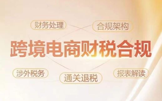 跨境老板财税合规特训营，规避财税风险、提升企业利润-网站游戏源码-黑科技工具分享-www.0592tk.cn-厦门腾空互联
