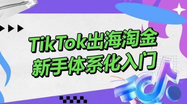TikTok出海淘金，新手体系化入门，零基础快速入门，掌握短视频、直播带货等引流到变现的知识-网站游戏源码-黑科技工具分享-www.0592tk.cn-厦门腾空互联