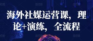 海外社媒运营课,理论+演练,全流程-网站游戏源码-黑科技工具分享-www.0592tk.cn-厦门腾空互联