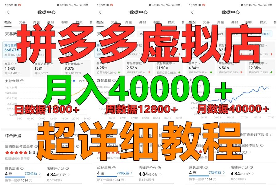 拼多多虚拟电商训练营月入40000+，全网最详细，你做你也行，暴利稳定长久-网站游戏源码-黑科技工具分享-www.0592tk.cn-厦门腾空互联