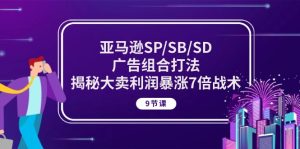 （10687期）亚马逊SP/SB/SD广告组合打法，揭秘大卖利润暴涨7倍战术 (9节课)-网站游戏源码-黑科技工具分享-www.0592tk.cn-厦门腾空互联