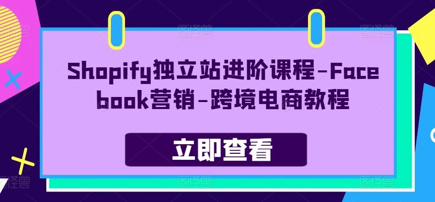 Shopify独立站进阶课程-Facebook营销-跨境电商教程-网站游戏源码-黑科技工具分享-www.0592tk.cn-厦门腾空互联