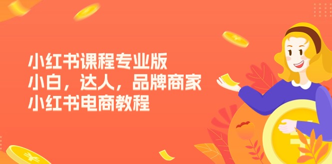 小红书课程专业版，小白，达人，品牌商家，小红书电商教程（15节）-网站游戏源码-黑科技工具分享-www.0592tk.cn-厦门腾空互联