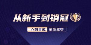 (12383期)从新手到销冠:精通客户心理学,揭秘销冠背后的成交秘籍-网站游戏源码-黑科技工具分享-www.0592tk.cn-厦门腾空互联
