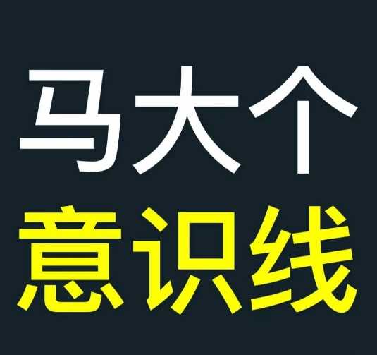 马大个意识线，一门改变人生意识的课程，讲解什么是能力线什么是意识线-网站游戏源码-黑科技工具分享-www.0592tk.cn-厦门腾空互联