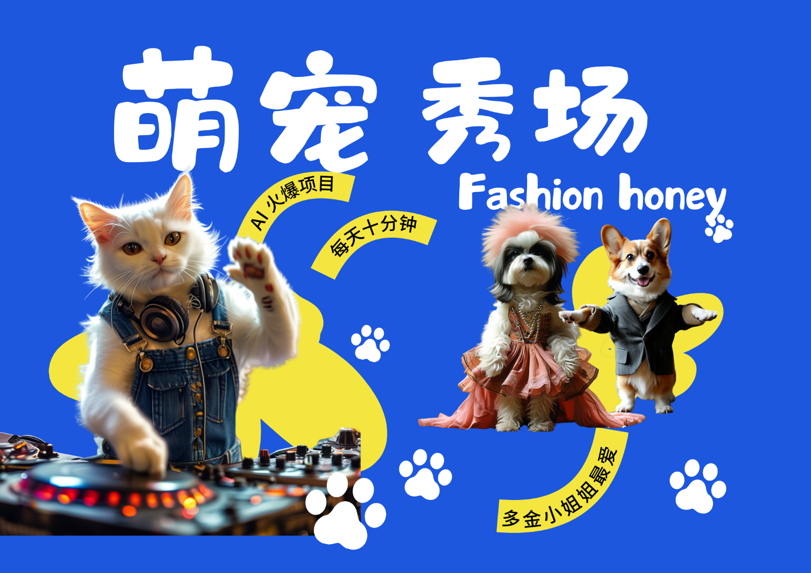 酷飒动物跳舞走秀 时尚喵FASHION汪 多金小姐姐最爱的 轻松月入破W-网站游戏源码-黑科技工具分享-www.0592tk.cn-厦门腾空互联