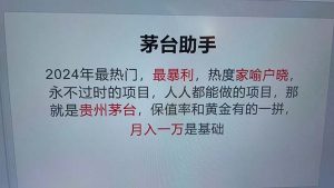 （12990期）魔法贵州茅台代理，永不淘汰的项目，抛开传统玩法，使用科技，命中率极…-网站游戏源码-黑科技工具分享-www.0592tk.cn-厦门腾空互联