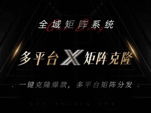 （13126期）全域矩阵系统，可一键克隆爆款矩阵分发到多个平台！矩阵操作日引流500+！-网站游戏源码-黑科技工具分享-www.0592tk.cn-厦门腾空互联