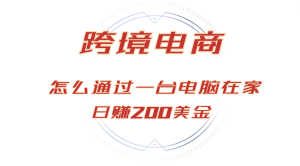 (12997期)日赚200美金的跨境电商赛道,如何在家通过一台电脑把货卖到全世界!-网站游戏源码-黑科技工具分享-www.0592tk.cn-厦门腾空互联