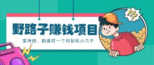 一个人就能操作的野路子赚钱项目，零成本零门槛坚持做，跑通后一个月小几千！-网站游戏源码-黑科技工具分享-www.0592tk.cn-厦门腾空互联