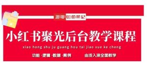 小红书聚光后台教学,小红书聚光投放的基本原理、策略和实践操作-网站游戏源码-黑科技工具分享-www.0592tk.cn-厦门腾空互联