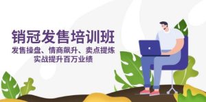 销冠发售培训班：发售 操盘+情商 飙升+卖点 提炼，实战提升百万业绩-网站游戏源码-黑科技工具分享-www.0592tk.cn-厦门腾空互联