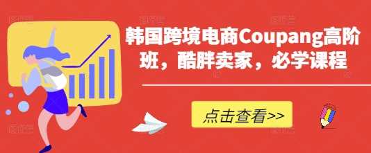 韩国跨境电商Coupang高阶班，酷胖卖家，必学课程-网站游戏源码-黑科技工具分享-www.0592tk.cn-厦门腾空互联